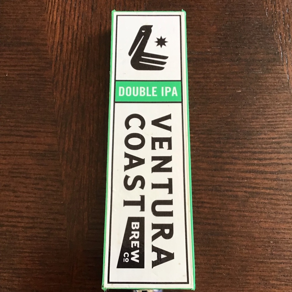 Ventura Coast Brew Co. Double IPA Tap Handle